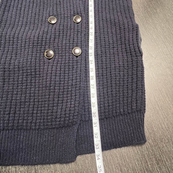 Stella McCartney Women's Square Knit Cashmere Longline Cardigan Sweater 8 - Picture 15 of 16